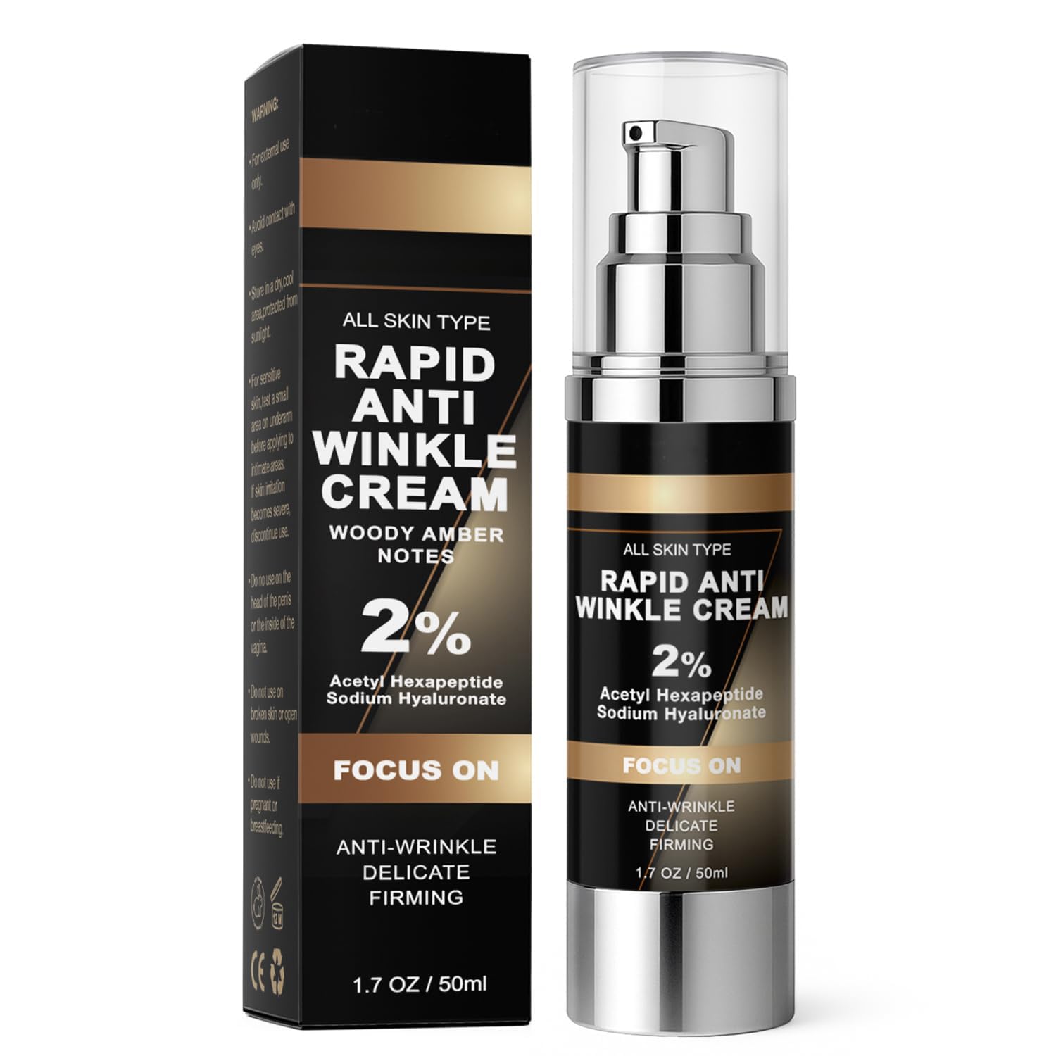 Deep Wrinkle Anti-Aging Night Cream: Advanced Face Moisturizer for Women & Men - Face Filler & Firming Treatment for Smooth Skin - Firming & Moisturizing Cream